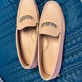 Coach Shoes | Coach Pink Driving Loafers Moccasin Flat Shoes Sz-8.5 Excellant | Color: Pink | Size: 8.5