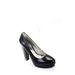 Michael Kors Shoes | Michael Kors The Jet Set 6 Womens Leather Platform High Heels Pumps Black Size 7 | Color: Black | Size: 7