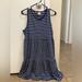 J. Crew Dresses | J Crew Navy White Striped Sleeveless Dress Small S | Color: Blue/White | Size: S