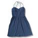 American Eagle Outfitters Dresses | American Eagle A-Line Lace Bodice Dress Sz Xs | Color: Blue | Size: Xs