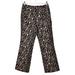 Free People Pants & Jumpsuits | Free People Mod Crop Bootcut Pants Size 0 Womens Metallic Flat Front Woven | Color: Black/Tan | Size: 0