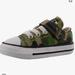 Converse Shoes | Converse Chuck Taylor All Star 1v Ox Boys Shoes Toddler Size 4 Camo Camouflage | Color: Green/Tan | Size: 4bb