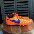 Nike Shoes | New Nike Soccer Shoes Sz 4y. | Color: Orange/Yellow | Size: 4bb