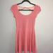 American Eagle Outfitters Dresses | Neon Pink & Tan Striped Sun Dress | Color: Pink/Tan | Size: Xs