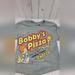 Disney Shirts | Disney Parks Mens Small Bobbys Pizza Home Of The Leaning Tower Of Cheeza Shirt | Color: Gray | Size: S