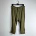 Urban Outfitters Pants & Jumpsuits | Bdg Urban Outfitters Harem Pants Olive Green Cotton Lightweight Size Medium | Color: Green | Size: M