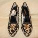Michael Kors Shoes | Michael Kors Calf Hair Pumps Heels Animal Print | Color: Black/Tan | Size: 9