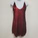 Free People Dresses | Intimately Free People Womens Seeing Double Sequin Slip Dress Size S Red Tan | Color: Gold/Red | Size: S