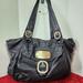 Michael Kors Bags | Michael Kors Hudson Black Soft Leather Hobo Shoulder Bag | Color: Black | Size: Os