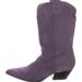 Michael Kors Shoes | Michael Kors Purple Suede Leather Boots Size 6 New Rare Boots | Color: Purple | Size: 6