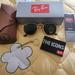 Ray-Ban Accessories | New Ray Ban Hexagonal Flat Lenses Rb3548-N | Color: Black/Brown | Size: Os