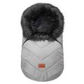 Bellochi Footmuff for Pushchair Universal Cosy Toes for Buggy Universal - Oeko-Tex Certificate - Warm and Cosy Winter Sleeping Bag for Pram Stroller and Car Seat - Grey