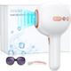 Laser Hair Removal for Women and Men, IPL Hair Removal with Sapphire Ice-Cooling for Painless, Hair Removal Device 60W at Home Use for Whole Body Unlimited Flashes FDA Cleared