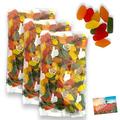 Set of 3 De Bron Wine Gums Sugar Free 1 kg I Sugar-Free Gummy Bears from the Netherlands I Fruit Gum without Sugar I Sugar-Free I Sweets from Holland I Holland-Box by Vriens