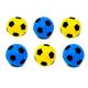 Pack of Six E-Deals 20cm Foam Football (3 Blue + 3 Yellow)