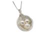 EWYOTUAL Women's Necklaces Pearl Bird's Nest Necklace, Bird's Nest Necklace, Freshwater Pearl Pendant, Wire Wrap, Mother's Gift, Bird Lovers fashion accessories