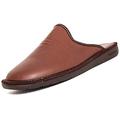 Nordika Men Slippers (41, Leather Brown)