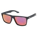 O'Neill Harlyn Polarized Square Sunglasses Matte Black 56 mm