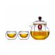 Elegant Home Transparent teapot Creative Small Tea Kettle Glass Tea Container Making Container with lid Tea Maker 280ml/9.9oz Useful
