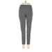 Matty M Casual Pants - Mid/Reg Rise: Gray Bottoms - Women's Size Medium