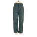 American Eagle Outfitters Cord Pant: Teal Tortoise Bottoms - Women's Size 6
