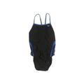 Speedo One Piece Swimsuit: Black Color Block Swimwear - Women's Size 12