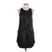 Rag & Bone Cocktail Dress - Shift Crew Neck Sleeveless: Black Dresses - Women's Size 00