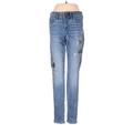 White House Black Market Jeans - Low Rise: Blue Bottoms - Women's Size 00