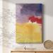 Wrought Studio™ Golden Sunset II On Canvas Print Metal in Indigo/Red/Yellow | 48 H x 32 W x 1.5 D in | Wayfair 56DD2FB915214FFBA1D31C63A221A3E3