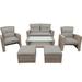 Red Barrel Studio® Maayke 50.12" Wide Outdoor Loveseat w/ Cushions | 31.22 H x 50.12 W x 27.62 D in | Wayfair A78625187D58479DB6D344498CE86A54