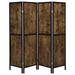 Latitude Run® Hamond 69.5" W x 70.25" H 4 - Panel Folding Room Divider, Wood | 70.25 H x 69.5 W x 0.75 D in | Wayfair