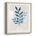 Winston Porter Neutral Spring II -Gallery Wrapped Canvas Paper, Solid Wood in Blue/White | 20 H x 16 W x 1 D in | Wayfair