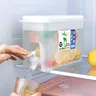 3.5/5l Kaltwasser eimer mit Wasserhahn für Kühlschrank Obst Zitronen getränk Krug Sommer Kaltwasser