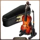 Mini modèle de violon avec mini support d'arc de violon collection d'instruments de musique en
