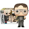 Batteries KO POP The Office: Dwight Schrute avec Dwight Bobblehead #882 figurine modèle POP jouets