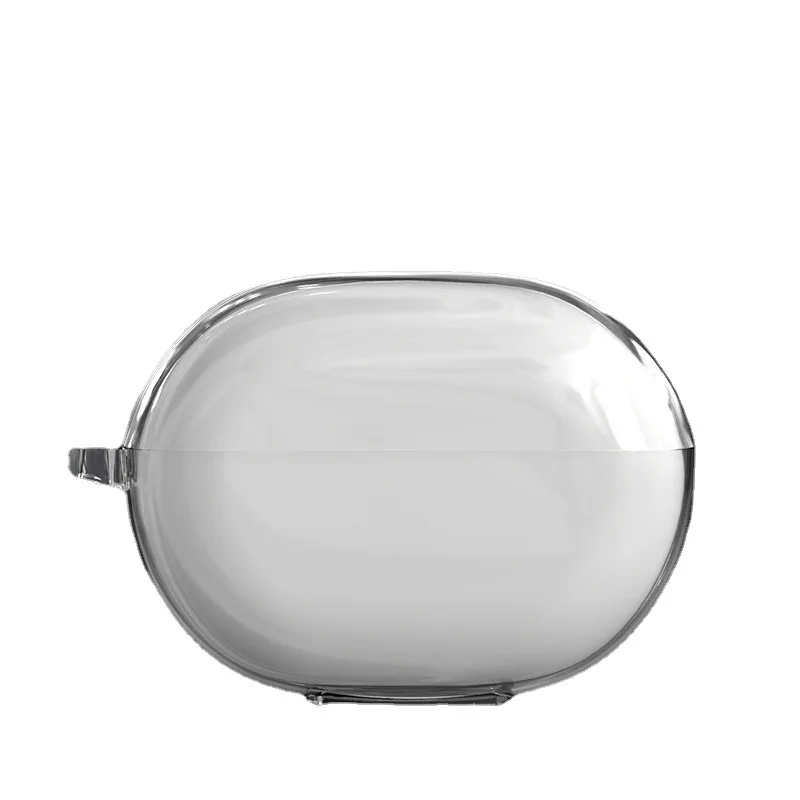 Transparente Kopfhörer tasche für Huawei Freebuds Pro 3 2 4i 5i weiche TPU-Schutzhülle mit Haken Image