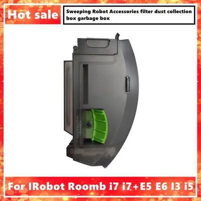 Geeignet für IRobot Roomba Kehrroboter-Zubehör i7 i7+E5 E6 I3 i5 Filter Staubsammelbox Müllbox Image