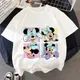 Mickey Minnie Maus Kind Baumwolle T-Shirts Sommer Kind T-Shirts Disney Kinder Cartoons Kawaii Anime