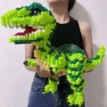 Briques de construction de dinosaures du monde animal modèle d'assemblage bricolage jouets de