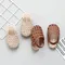 Baby Mädchen Schuhe geflochtene Sandalen für Mädchen Kinder Mode aushöhlen Leders chuh weiche Sohle