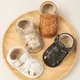 Kidsun Sommer Strand Wohnungen Sandalen Pu Leder Baby Boy Mädchen Schuhe Gummi weiche Sohle rutsch