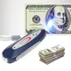 Mini Counterfeit Money Detector Fluorescent Purple Light Pen Cash for USD EUR POUND with Magnetic