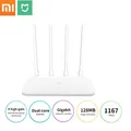 Xiaomi router 4a gigabit edition 1000m 5ghz 2 4 ghz wifi rom 16mb ddr3 64mb 128mb high gain 4