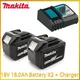 BL1850 for Makita 18V 18.0Ah Original Battery BL1830 BL1860 BL1850B Tool Batteries Compatible Makita