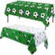 Soccer Ball Tablecover Soccer Party Tablecloth Soccer Birthday Party Decor Plastic Table Cover for