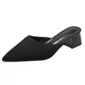 Pantofole donna 2023 New Mules donna Slides scarpe da donna a punta calzature moda estiva scarpe da