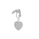 Clip on Umbilical Fake Belly Rings Fashion Hoop Faux Fake Piercing Navel Ring Cartilage Anti-allergy