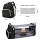 USB Interface Babies Bags Station Pañaleras Para Backpack Changing Pad Fashion Mommy Baby Diaper Bag