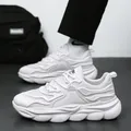 Scarpe Casual da uomo scarpe da ginnastica stringate piatte da uomo leggere e traspiranti moda uomo