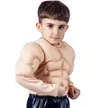 Everyday Stage Clothing for Boys with Fake Muscle Chest and Abs Print Street Style Cosplay Costume